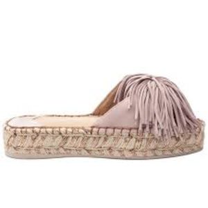 J SLIDES RUBY PLATFORM SANDAL PINK SIZE 11